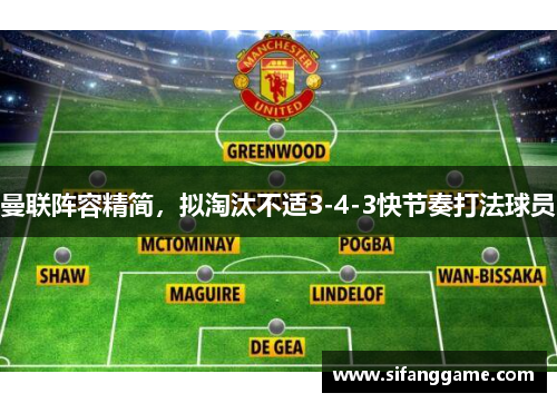 曼联阵容精简，拟淘汰不适3-4-3快节奏打法球员